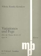 Variations And Fugue Op. 10 