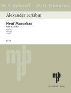 Nine Mazurkas Op. 25 Standard