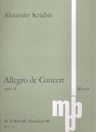 Concerto Allegro Bb Minor Op. 18 