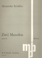 Two Mazurkas Op. 40 