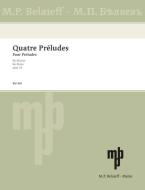 Four Preludes Op. 33 Standard