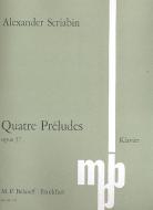 Four Preludes Op. 37 