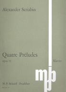 Four Preludes Op. 39 