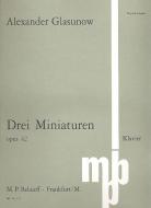 Three Miniatures Op. 42 