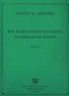 Wie Waren Einst So Frisch... Op. 68,1 