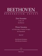 3 Sonatas in E-flat major, F minor, D major WoO 47 - 'Kurfürsten Sonatas' Standard