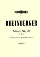 Sonata No.20 F Op. 196 `To the Peace Festival' 