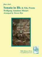 Sonata in Bb, K 526, Presto 