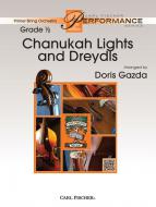 Chanukah Lights and Dreydls 