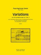 Variations sur l'Air de Malborough 