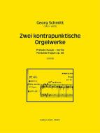 Zwei kontrapunktische Orgelwerke 