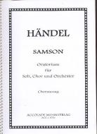 Samson. Oratorium in 3 Teilen 