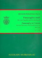 Passacaglia c-moll BWV BWV 582 (Shi) 
