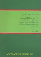 Konzert Nr. 37 G-Dur RV 494 - Urtext 