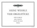4 Orgelstücke 