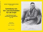 Sammlung von Vor- und Nachspielen für die Orgel zum Gebrauche beim öffentlichen Gottesdienste op. 129 - Band 1 