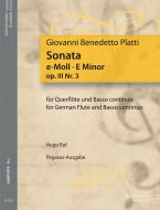 Sonata e-Moll 