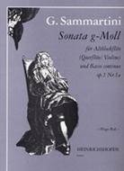 Sonata g-Moll op. 1, Nr. 1 