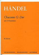Chaconne G-Dur mit 21 Variationen 
