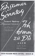 Einsamer Sonntag 