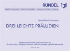 Drei leichte Präludien 