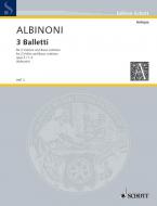 3 Balletti op. 3/1-3 Standard