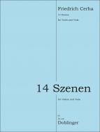 14 Szenen für Violine und Viola 