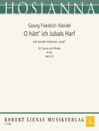 O hätt' ich Jubals Harf Standard