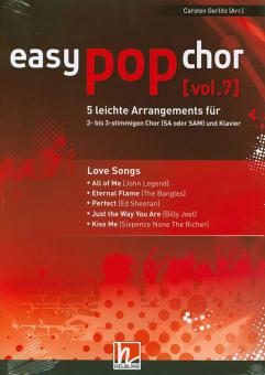 easy pop chor Vol. 7: Love Songs 