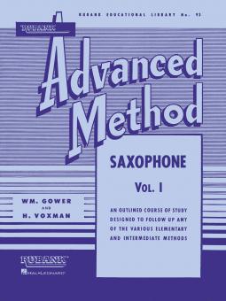 Rubank Advanced Method Vol. 1 von Howard Voxman 