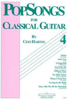 Pop Songs For Classical Guitar 4 von Cees Hartog 