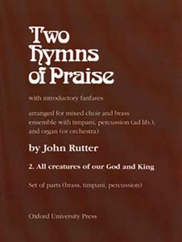 All creatures of our God and King (No. 2 of Two Hymns of Praise) (Richard Wagner) 