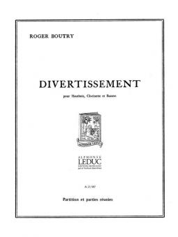 Roger Boutry: Divertissement en 3 Mouvements für Holzbläser Trio im Alle Noten Shop kaufen
