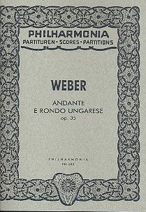 Andante und Rondo Ungarese op. 35 für Fagott und Orchester von Carl Maria von Weber im Alle Noten Shop kaufen