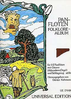 Panflöten Folklore-Album für 1-2 Panflöten mit Gitarre (Akkordeon, Orgel) und Schlagzeug ad lib. im Alle Noten Shop kaufen