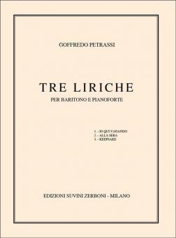 Tre Liriche von Goffredo Petrassi 