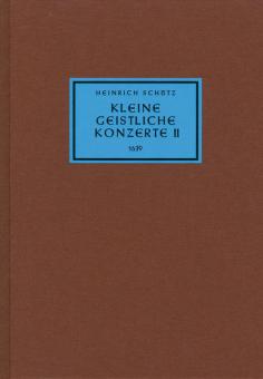Neue Ausgabe sämtlicher Werke 12: Kleine geistliche Konzerte 2 von Heinrich Schütz 