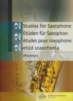 222 Etüden für Saxophon 