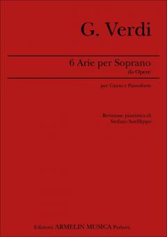 6 Arie Da Opere Per Sopranumber von Giuseppe Verdi 