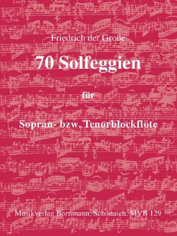 70 Solfeggien von Friedrich II. 