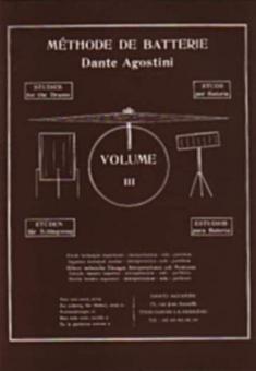Methode de Batterie Vol. 3 (Dante Agostini) 