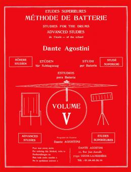 Methode de Batterie Vol. 5 (Dante Agostini) 