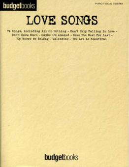 Budgetbooks: Love Songs 