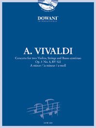 Konzert op. 3 Nr. 8, RV 522 in a-moll von Antonio Vivaldi für zwei Violinen, Streicher und Basso continuo im Alle Noten Shop kaufen