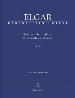 Konzert in e-Moll op. 85 von Edward Elgar für Violoncello und Orchester im Alle Noten Shop kaufen
