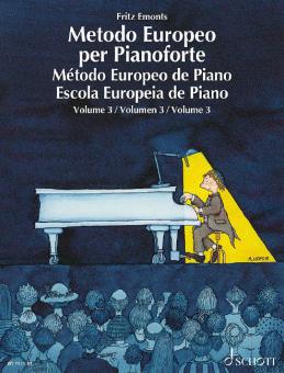 Escolo Europeia de Piano 3 von Fritz Emonts 