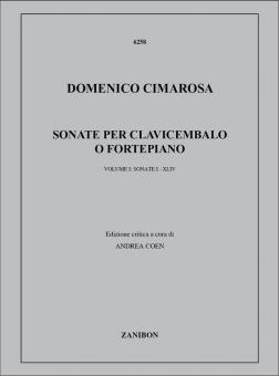 Sonate Vol. 1 (1/44) (Coen) (Domenico Cimarosa) 