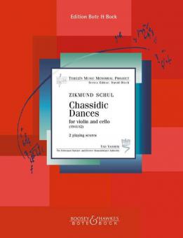 Zwei chassidische Tänze op. 15 von Zikmund Schul für Violine und Violoncello (2 Exemplare) im Alle Noten Shop kaufen (Partitur)