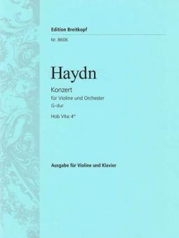 Violinkonzert G-dur Hob VIIa:4 von Joseph Haydn im Alle Noten Shop kaufen