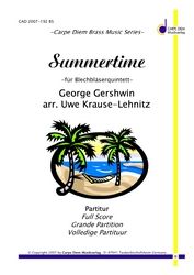 Summertime von George Gershwin 